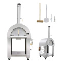 Hyxion Pizza Oven outdoor kitchen barbecue machine smoker barbecue grill outdoor fire pit bbq grill with bbq tools